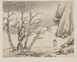 Landscape Album in Various Styles: Snowy Landscape, 1684. Creator: Zha Shibiao (Chinese, 1615-1698).