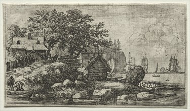 Landscape with Two Empty Boats. Creator: Allart van Everdingen (Dutch, 1621-1675).