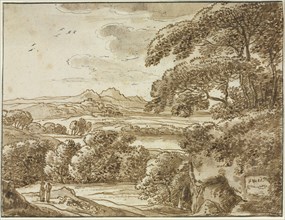 Landscape, c 1780. Creator: Franz Kobell (German, 1749-1822).