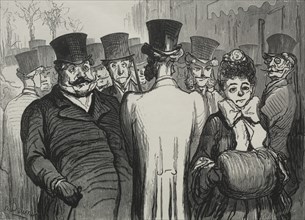 Le boulevard des Italiens. Creator: Honoré Daumier (French, 1808-1879).