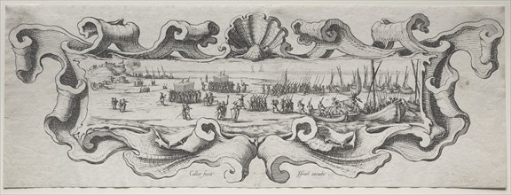 Le Débarquement des Troupes. Creator: Jacques Callot (French, 1592-1635).