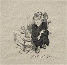 Le gamin a lorset, 1889. Creator: Auguste Louis Lepère (French, 1849-1918).