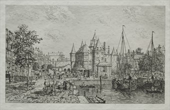 Le Haag à Amsterdam. Creator: Maxime Lalanne (French, 1827-1886).