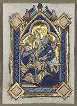 Leaf Excised from a Psalter: Massacre of the Innocents, c. 1260. Creator: Unknown.