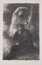 Lélio, la harpe Éolienne. Creator: Henri Fantin-Latour (French, 1836-1904).