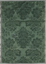 Length of Silk Damask Textile, 1700s. Creator: Unknown.
