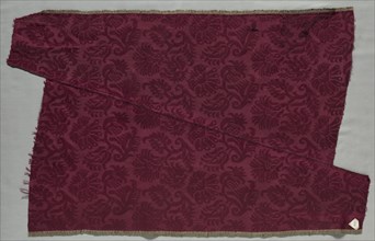 Length of Silk Damask, 1600s. Creator: Unknown.