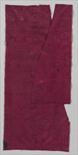 Length of Silk Damask, late 1600s. Creator: Unknown.