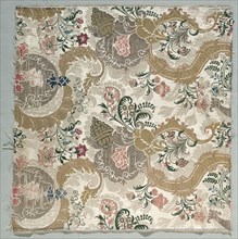 Lengths of Silk Textile, 1700s. Creator: Unknown.