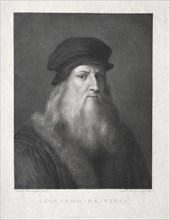 Leonardo da Vinci. Creator: Raffaello Morghen (Italian, 1761-1833).