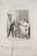 Les Mystères de lamour: No. 1. Creator: Joseph Guillaume Bourdet (French, 1799-1869).