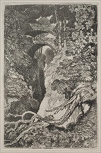 Liber Studiorum: Devil's Bridge, Cardiganshire, 1838. Creator: John Sell Cotman (British, 1782-1842).