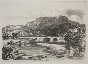 Liber Studiorum: Tan y Beolch, North Wales, 1838. Creator: John Sell Cotman (British, 1782-1842).