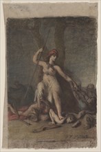 Liberty, probably 1848. Creator: Jean-François Millet (French, 1814-1875).