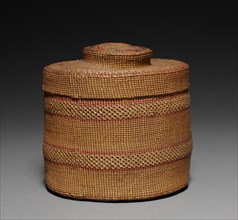 Lidded Basket, Unassigned, before 1917. Creator: Unknown.