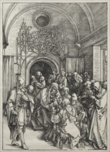Life of the Virgin: The Circumcision, 1504-1505. Creator: Albrecht Dürer (German, 1471-1528).