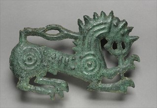 Lion Plaque, 1000-500 BC. Creator: Unknown.