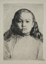 Little Marie. Creator: Alphonse Legros (French, 1837-1911).
