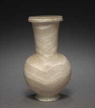 Long-Necked Flask with Lid, 1401-1353 BC. Creator: Unknown.