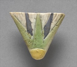 Lotus Blossom Necklace Terminal, c. 1391-1337 BC. Creator: Unknown.