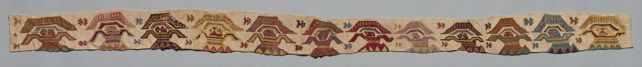 Lower Border of a Garment, 1000-1470s. Creator: Unknown.