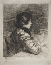Madame Besnard, 1884. Creator: Albert Besnard (French, 1849-1934).
