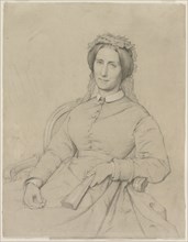 Madame Hippolyte Flandrin (Aimée Ancelot), 1869. Creator: Jean-Paul Flandrin (French, 1811-1902).
