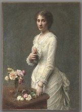 Madame Lerolle, 1882. Creator: Henri Fantin-Latour (French, 1836-1904).