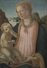 Madonna and Child, c. 1475-1480. Creator: Francesco Botticini (Italian, c. 1446-1497).