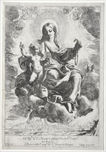 Madonna of the Rosary. Creator: Domenico Maria Canuti (Italian, 1620-1684).