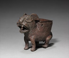 Male Feline-Shaped Container, 50-800. Creator: Unknown.