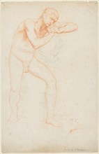 Male Nude, 1891. Creator: Pierre Puvis de Chavannes (French, 1824-1898).