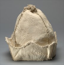 Man's Cap, 1600s. Creator: Unknown.