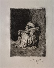 Marocain assis. Creator: Mariano Fortuny y Carbó (Spanish, 1838-1874).