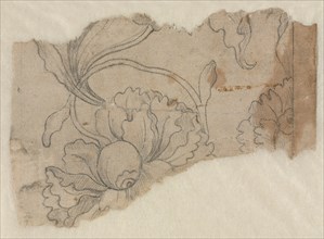 Marquetry Design, c. 1730/60. Creator: Unknown.