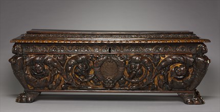 Marriage Chest (Cassone), early 1500s. Creator: Unknown.