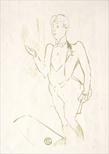 Mary Hamilton, 1893. Creator: Henri de Toulouse-Lautrec (French, 1864-1901).