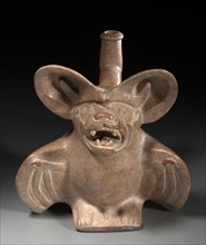 Mastiff (Dog-Faced) Bat Vessel, AD 200-850. Creator: Unknown.