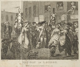 May-Day in London, 1784. Creator: William Blake (British, 1757-1827).