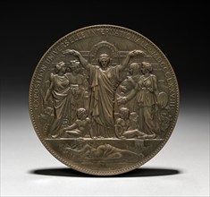 Medal , 1878. Creator: Eugène André Oudiné (French, 1810-1887).