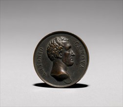Medal: Antonio Canova. Creator: Francesco Putinati (Italian, 1775-1848).