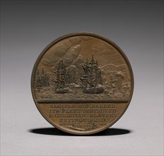 Medal: George, Prince Regent (reverse). Creator: Thomas Wyon (British, 1792-1817).
