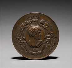 Medal: Guiseppe Rossi Pittore (obverse). Creator: Luigi Cossa (Italian, 1789-1867).