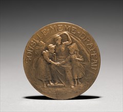 Medallion (obverse). Creator: Charles-Theodore Perron (French, 1862-1934).