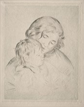 Mère et enfant. Creator: Pierre-Auguste Renoir (French, 1841-1919).