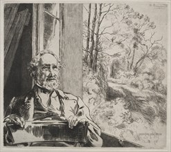 Meyer-Heine, c. 1872. Creator: Félix Bracquemond (French, 1833-1914); Alfred Cadart.