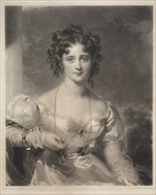 Miss Rosamond Croker, 1828. Creator: Samuel Cousins (British, 1801-1887).