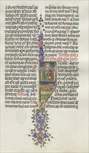 Missale: Fol. 131: Saint Luke with Bull, 1469. Creator: Bartolommeo Caporali (Italian, c. 1420-1503).