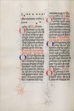 Missale: Fol. 146v: Music for various prayers..., 1469. Creator: Bartolommeo Caporali (Italian, c. 1420-1503).