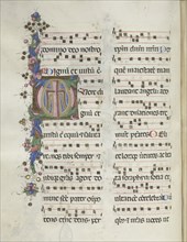Missale: Fol. 184v: Cross, Foliage, 1469. Creator: Bartolommeo Caporali (Italian, c. 1420-1503).